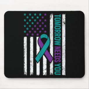 Tomorrow Needs You Suicide Prevention Awareness Me Mouse Pad