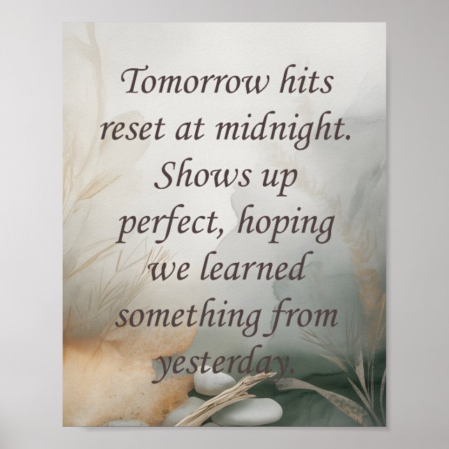  Tomorrows  Poster (Front)