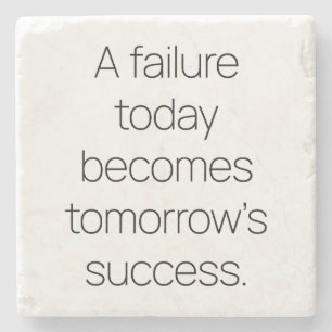 Tomorrow's Success Marble Stone Coaster