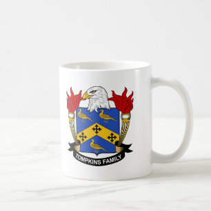 Tompkins Family Crest Coffee Mug