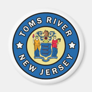 Toms River New Jersey Magnet