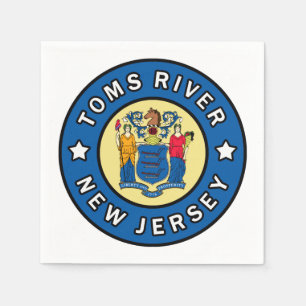 Toms River New Jersey Napkin