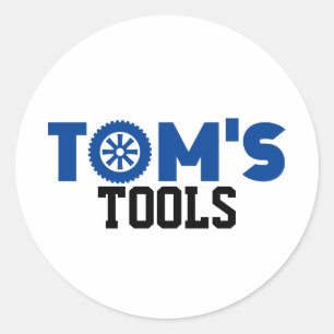 Tom's Tools Classic Round Sticker