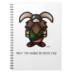 Tomten Viking May the Norse Be with You Notebook