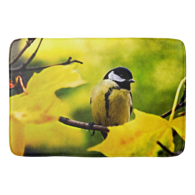 Tomtit - Dressed To The Season Bath Mat (Front)