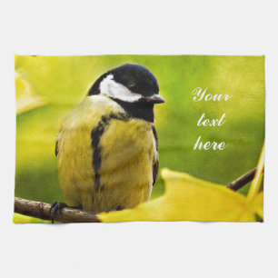 Tomtit - Dressed To The Season Tea Towel