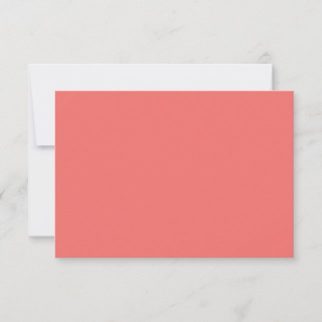 Tonal Citrus Bat Mitzvah Reply RSVP Card (Front)
