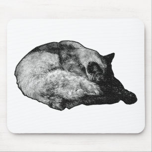 tonal mesh curl mouse pad