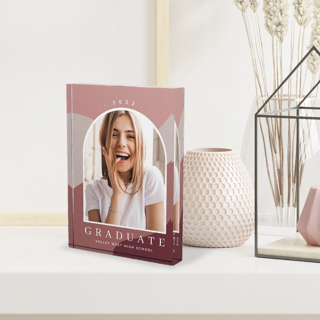 Tonal Stripes Graduation Photo Block (Creator Uploaded)