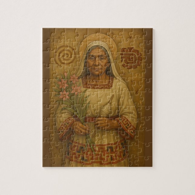 Tonantzin Indigenous Mexican Puzzle - 110 pcs (Vertical)