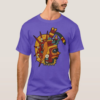 Tonatiuh Aztec God Sun God Mayan Inca Toltec Gift2 T-Shirt