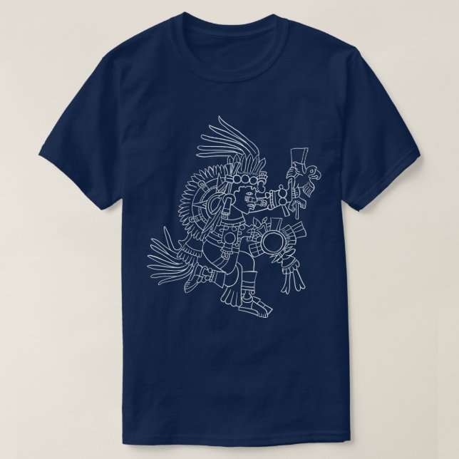 Tonatiuh Aztec sun deity 2 T-Shirt (Design Front)