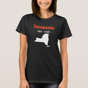 Tonawanda New York Usa State America Travel New Yo T-Shirt