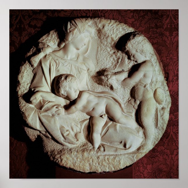 Tondo Taddei circular stone Poster (Front)