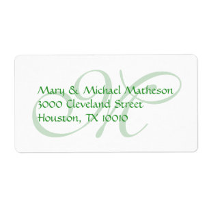 Tone on Tone Monogram