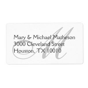 Tone on Tone Monogram