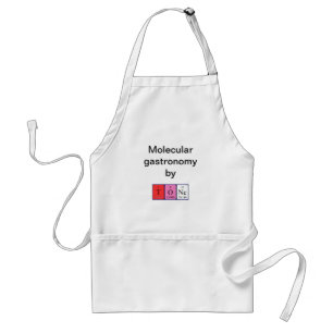 Tone periodic table name apron