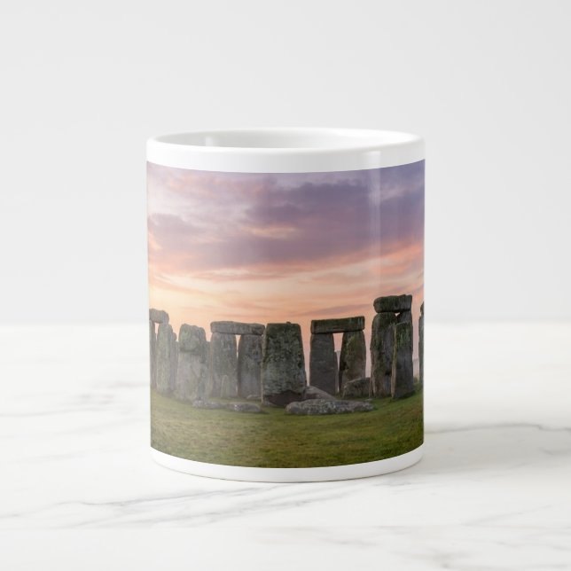 tonehenge England Ancient Stone Circle Large Coffee Mug (Front)