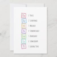 Tones of the Scale Solfeggio Musical Baby Blocks