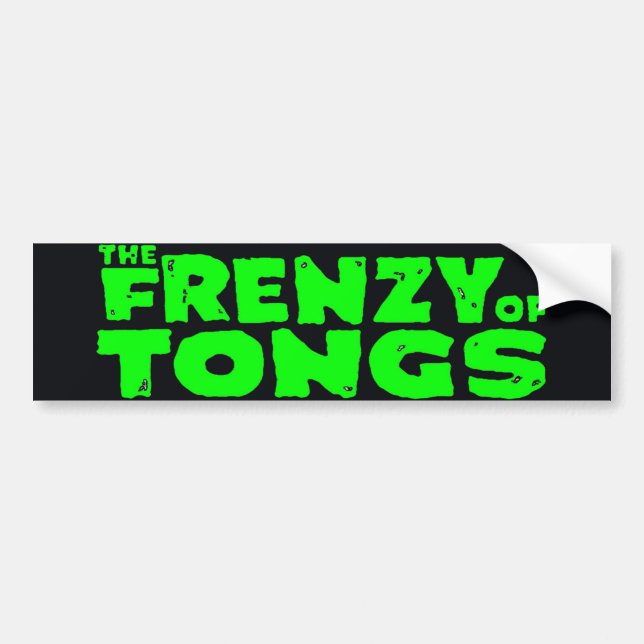 tong bumpah bumper sticker (Front)