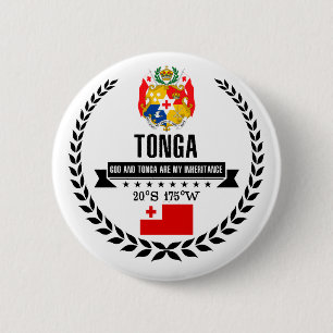 Tonga 6 Cm Round Badge