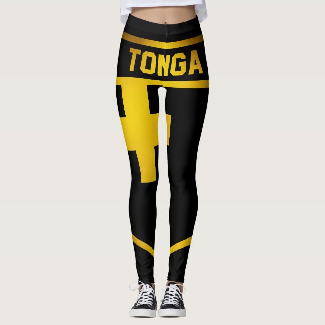 Tonga Emblem Leggings (Front)