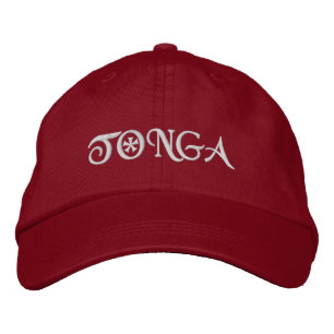 Tonga Embroidered Baseball Hat