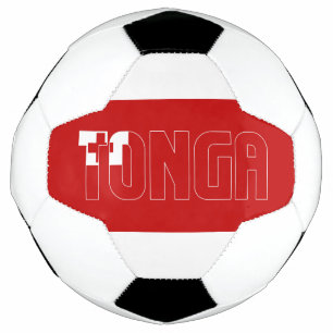 Tonga Flag Adorable Patriotic Soccer Ball