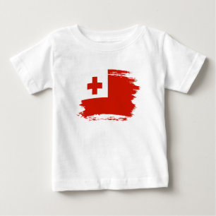 Tonga flag baby T-Shirt