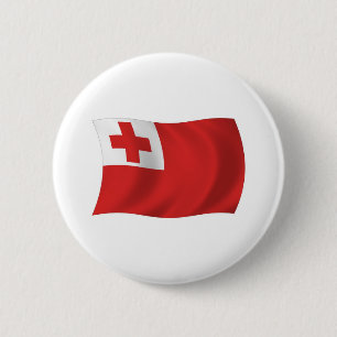 Tonga Flag Button