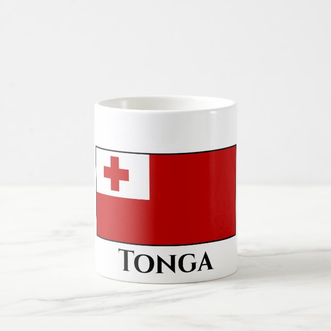 Tonga Flag Coffee Mug (Center)