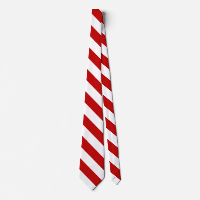 Tonga Flag Elegant Patriotic Neck Tie (Front)