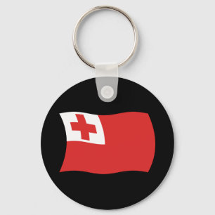 Tonga Flag Keychain
