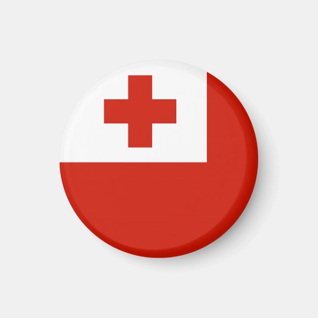 Tonga flag magnet (Front)