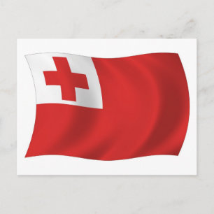 Tonga Flag Postcard