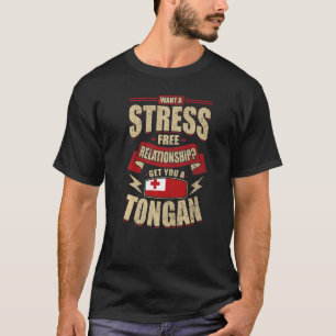 Tonga Flag Proud Tongans Men & Women   T-Shirt