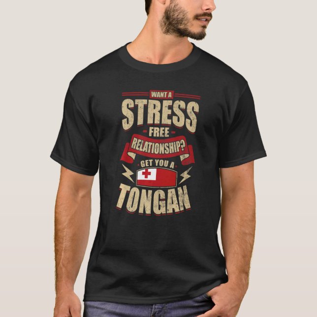 Tonga Flag Proud Tongans Men & Women   T-Shirt (Front)