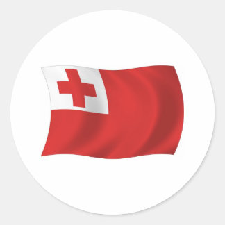 Tonga Flag Sticker