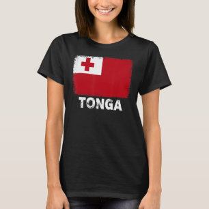 Tonga Flag Support Tonga People Women Men T-Shirt
