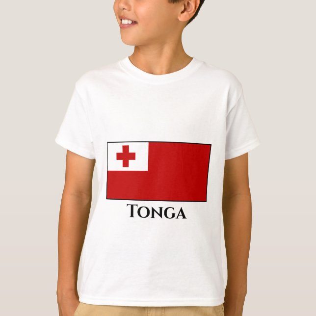 Tonga Flag T-Shirt (Front)
