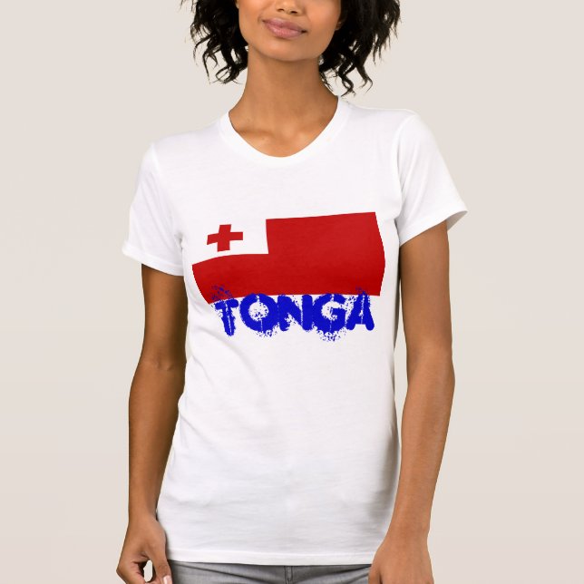 Tonga* Flag T-shirt (Front)