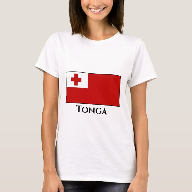 Tonga Flag T-Shirt (Front)