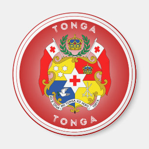 Tonga Heritage Emblem Magnet
