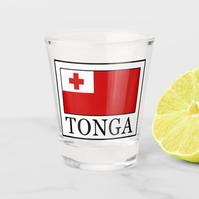 Tonga Shot Glass (Front)
