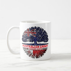 Tonga Tongan Australian Australia Tree Roots Flag Coffee Mug