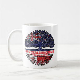 Tonga Tongan New Zealander New Zealand Tree Roots Coffee Mug