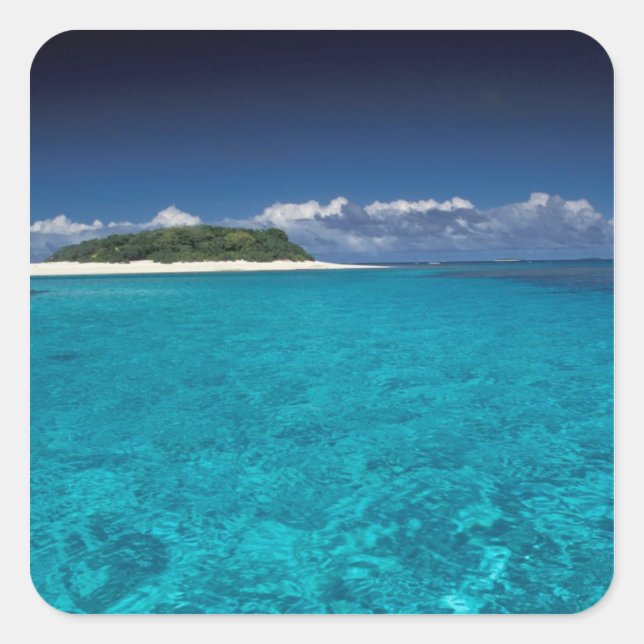 Tonga, Vava'u, Landscape Square Sticker (Front)