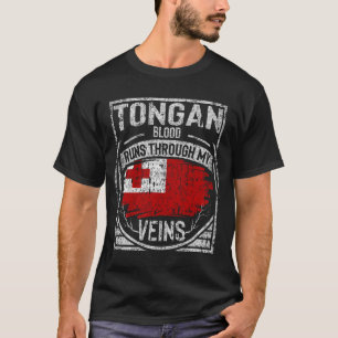 Tongan Blood Runs Through My Veins T-Shirt
