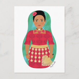 Tongan Matryoshka Postcard
