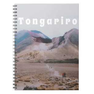 Tongariro National Park, New Zealand Souvenir Notebook